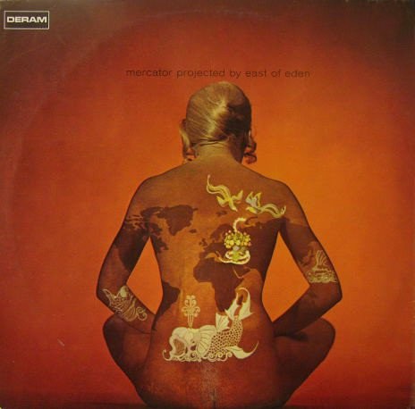EAST OF EDEN - MERCATOR PROJECTED - Lp, 2e hands