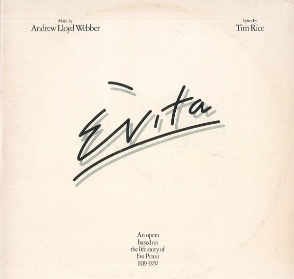 WEBBER, ANDREW LLOYD & TIM RICE - EVITA -2LP-