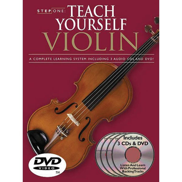 AMSCO PUBLICATIONS - TEACH YOURSELF VIOLIN DVD+3CD