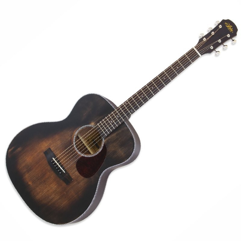 ARIA 101DP MUBR MUDDY BROWN - GITAAR WESTERN OM SPRUCE TOP