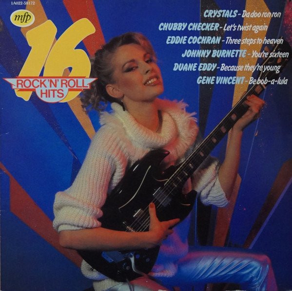 VARIOUS - 16 ROCK 'N' ROLL HITS -VINYL-