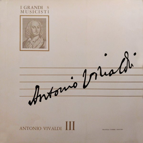 VIVALDI, ANTONIO - ANTONIO VIVALDI III -VINYL 10"-