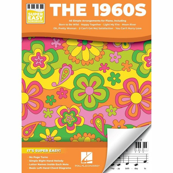 BLADMUZIEK - THE 1960S - SUPER EASY SONGBOOK