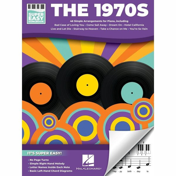 BLADMUZIEK - THE 1970S - SUPER EASY SONGBOOK
