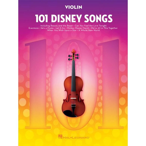 WALT DISNEY - 101 DISNEY SONGS - VIOOL