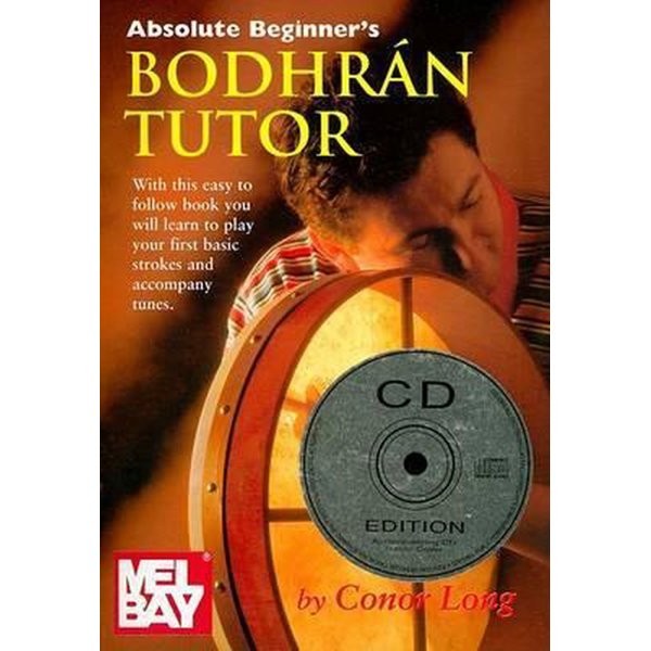 LONG, CONOR - ABSOLUTE BEGINNERS BODHRAN TUTOR + CD
