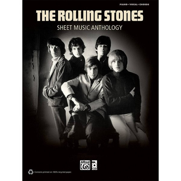 ROLLING STONES, THE - SHEET MUSIC ANTHOLOGY -PIANO, ZANG EN GITAAR-