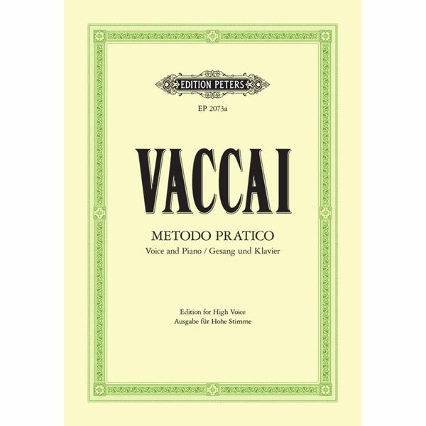 VACCAI - METODO PRATICO Z/P HOOG TENOR