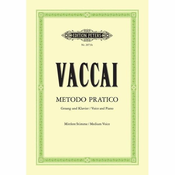 VACCAI - METODO PRATICO Z/P MEZZO MEDIUM