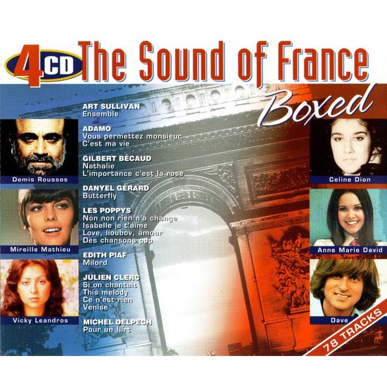 VARIOUS - THE SOUND OF FRANCE (BOXED) - cd