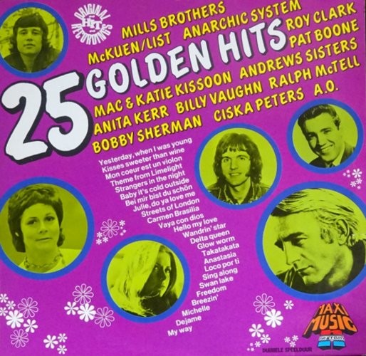 VARIOUS - 25 GOLDEN HITS -VINYL-
