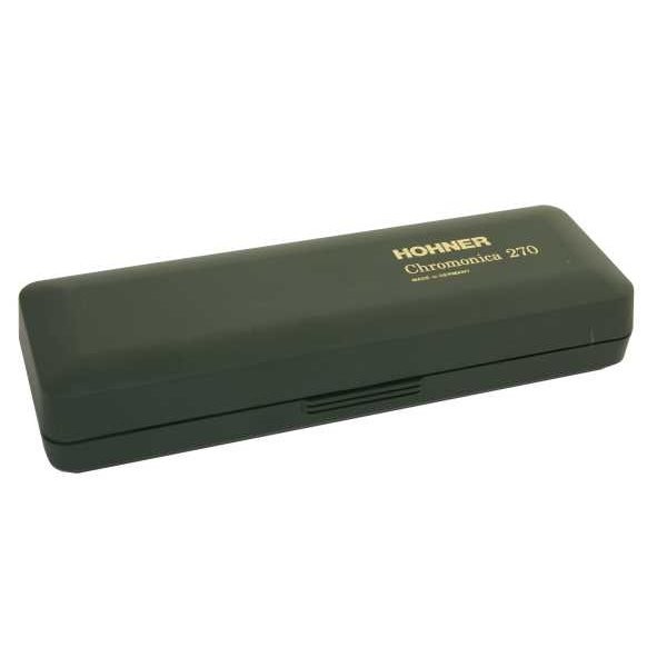 HOHNER TM90505 CASE - DOOSJE CHROMONICA II 270 48 GREEN