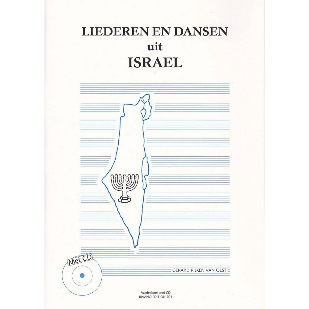 RIJKEN VAN OLST, GERARD - LIEDEREN EN DANSEN UIT ISRAEL -PANFLUIT- +CD
