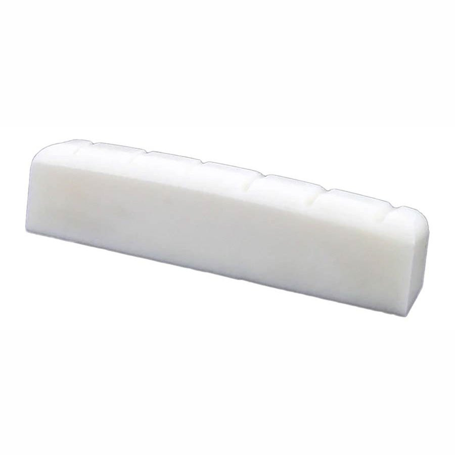 ALLPARTS BN2812000 SLOTTED BONE NUT FOR MARTIN 44X5 - TOPKAM BEEN 44.5X5.7X9.3 MM