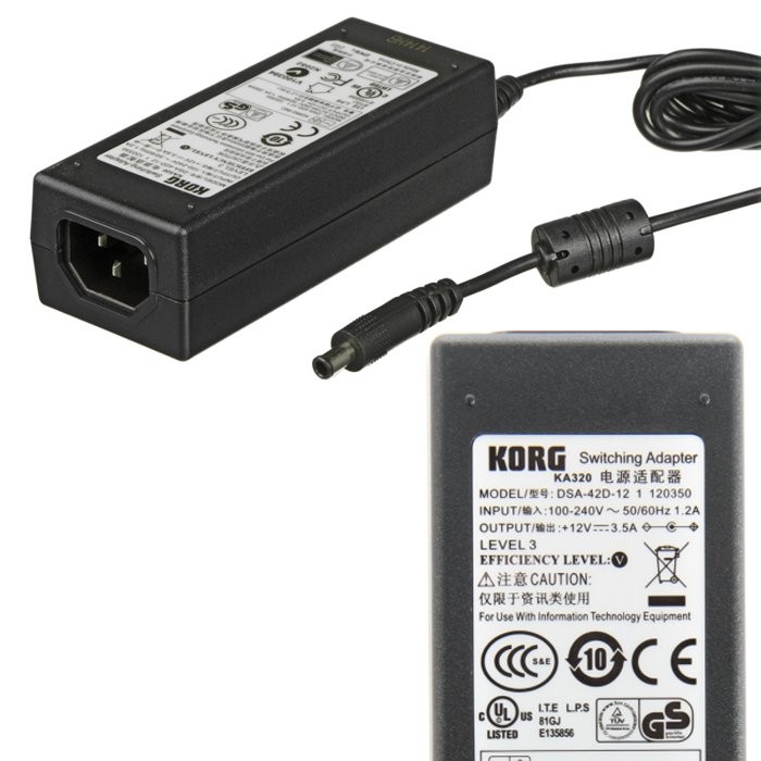 KORG KA-250 - NETADAPTER 12V 3.5A PA50 / SP250