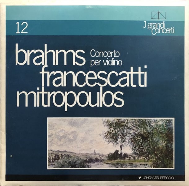 BRAHMS - CONCERTO PER VIOLINO -VINYL-