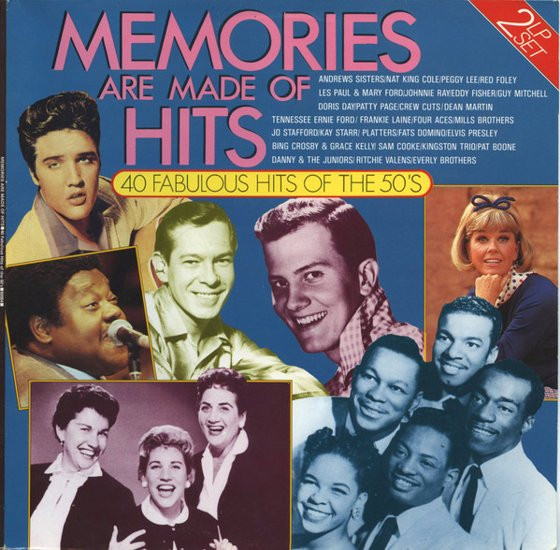 VARIOUS - MEMORIES ARE MADE OF HITS - 40 HITS OF 50S -2VINYL-