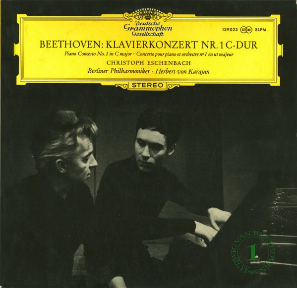 BEETHOVEN / HERBERT VON KARAJAN - KLAVIERKONZERT NR. 1 C-DUR -VINYL-