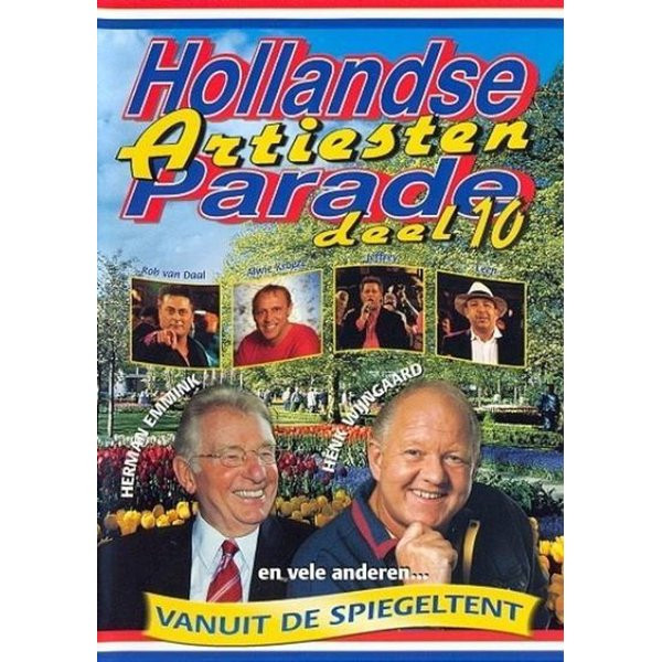 VARIOUS - HOLLANDSE ARTIESTEN PARADE 10 - dvd