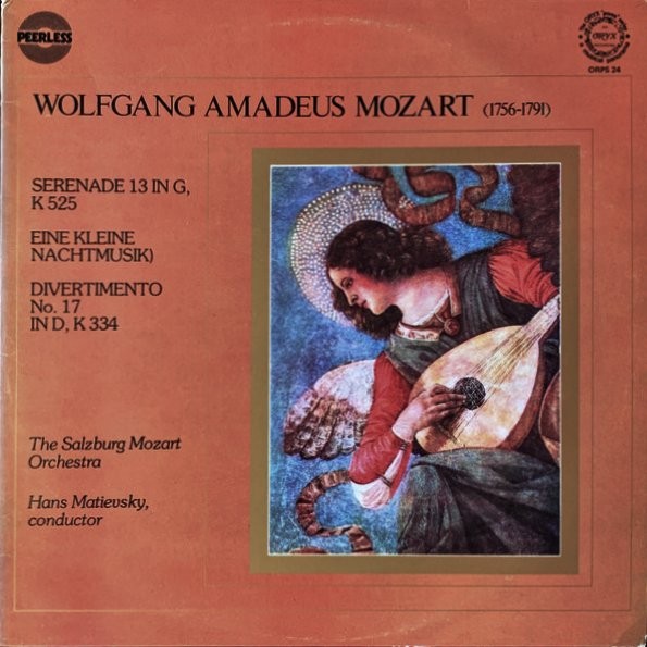MOZART, WOLFGANG AMADEUS - SERENADE 13 IN G, K 525 (EINE KLEINE NACHTMUSIK)-LP-