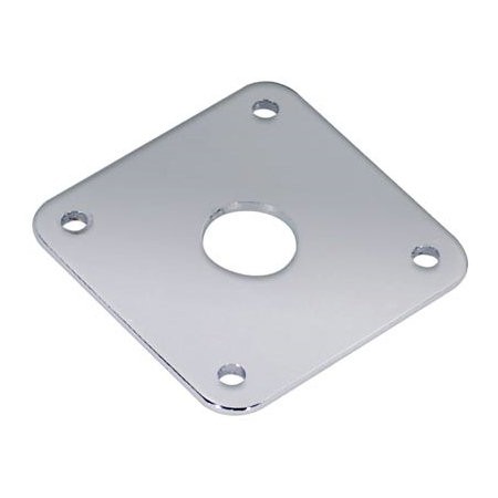 BOSTON JP-5-C - JACK PLATE METAAL CHROOM VIERKANT