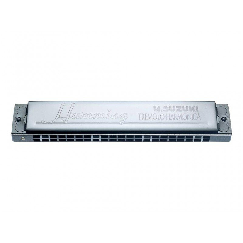 SUZUKI HUMMING SU-21-HM-G - MONDHARMONICA G TREMELO 42 TONEN