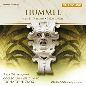 GRITTON/NICHOLLS/STEPHEN - HUMMEL - MASS IN D MINOR/SALVE REG