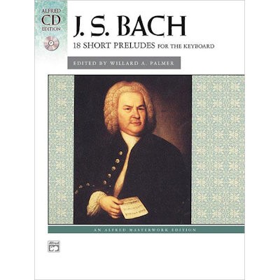 PALMER, WILLARD A. - KLEINE PRELUDES (18) BACH PIANO + CD