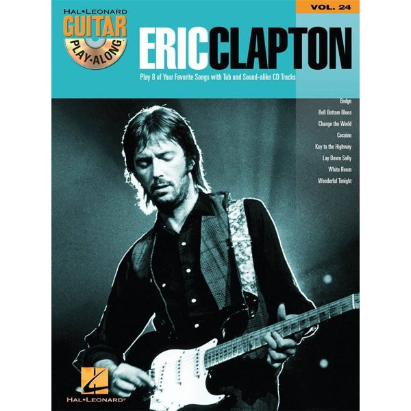 CLAPTON, ERIC - GUITAR PLAYALONG 24 + CD