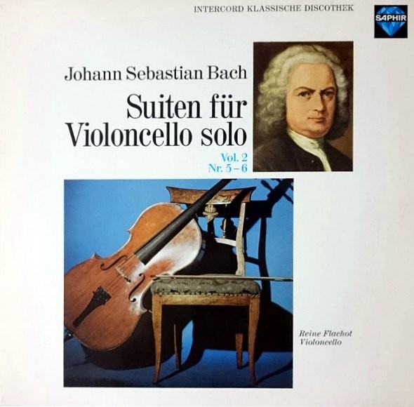 BACH, JOHAN SEBASTIAN - SUITEN FUR VIOLONCELLO SOLO VOL.2 NR. 5-6 -VINYL-