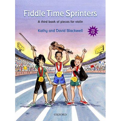 BLACKWELL, DAVID & KATHY - FIDDLE TIME SPRINTERS VIOOL + CD