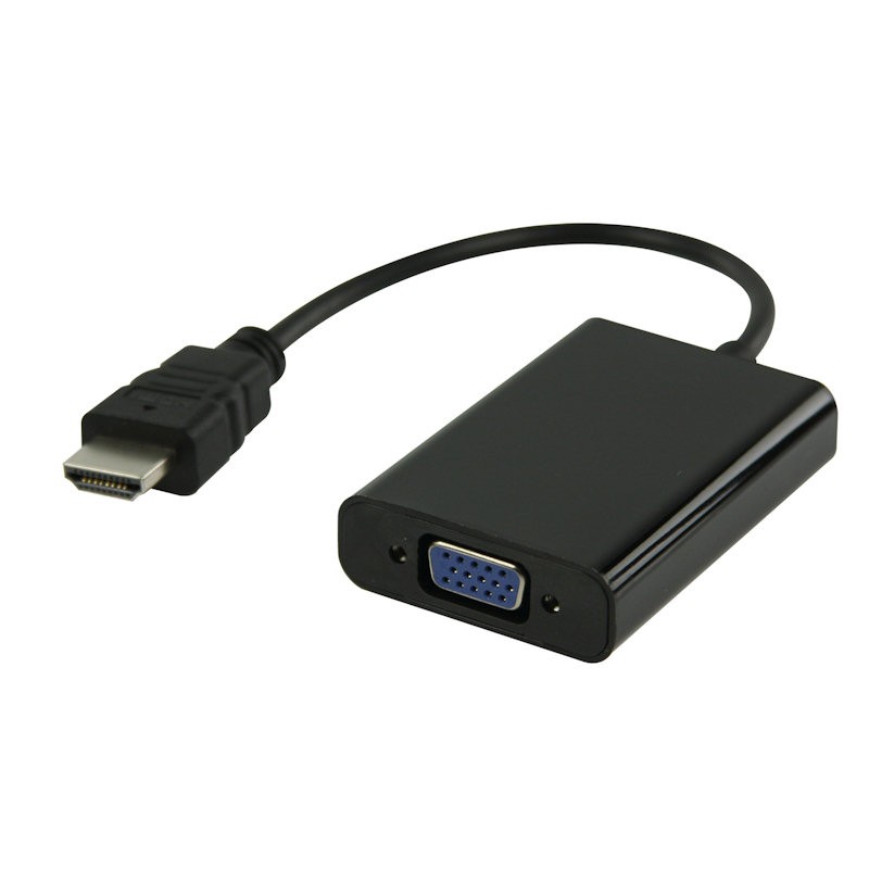 NEDIS CCGB34900BK02 - KABEL HDMI - VGA + 3.5MM 0.20MTR