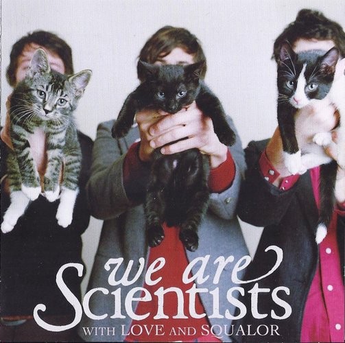 WE ARE SCIENTISTS - WITH LOVE AND SQAULOR - cd