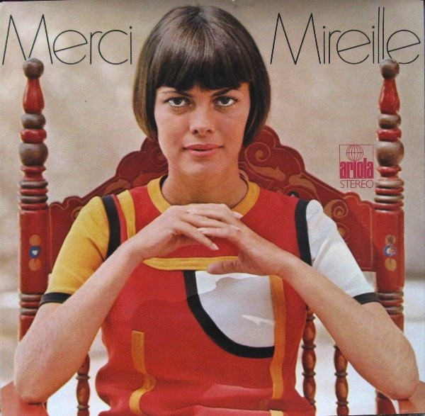 MATHIEU, MIREILLE - MERCI MIREILLE -VINYL-