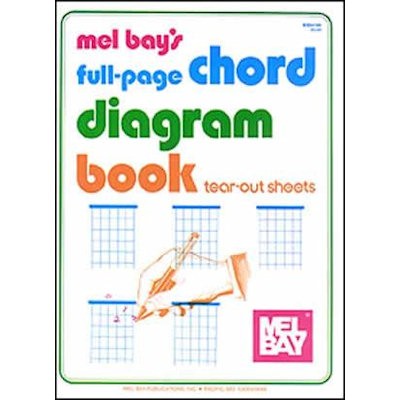 MEL BAY'S - CHORD DIAGRAM BOOK - AKKOORD PAPIER