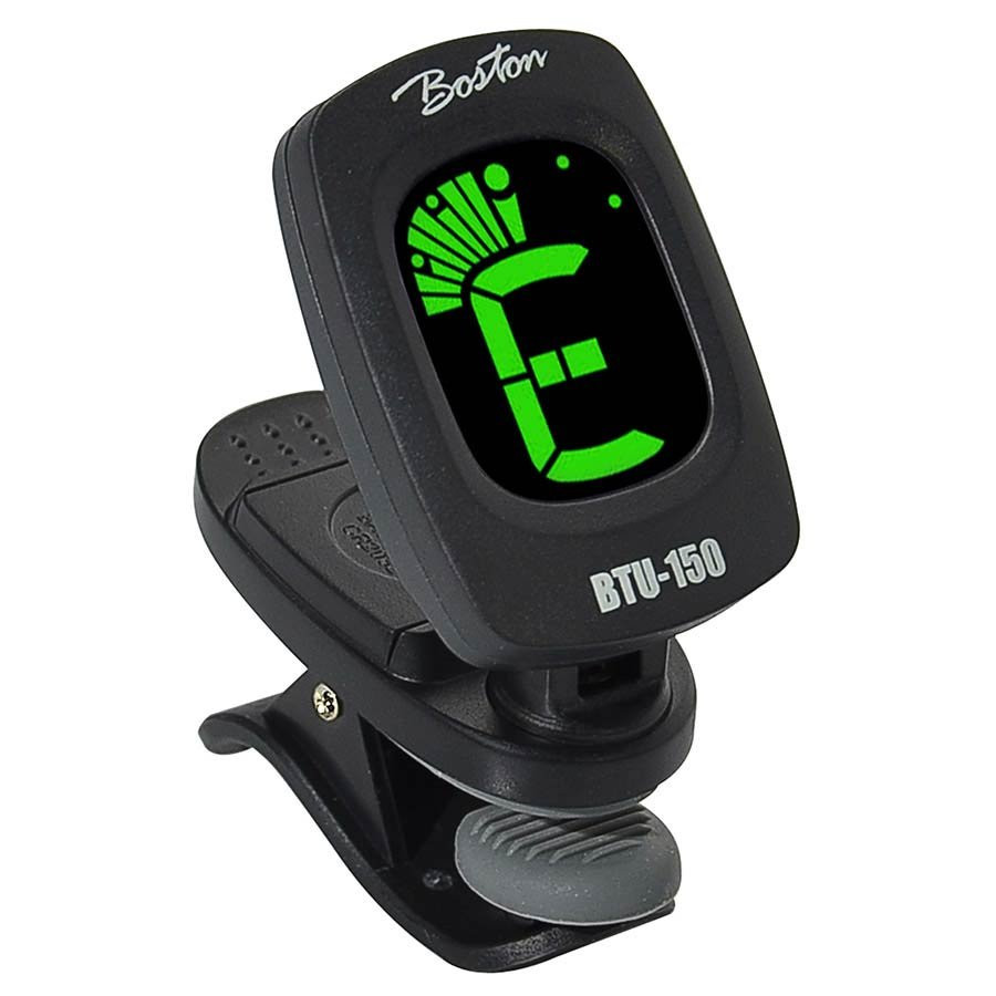 BOSTON BTU-150 CLIP TUNER - STEMAPPARAAT CHROMATISCH KLEM