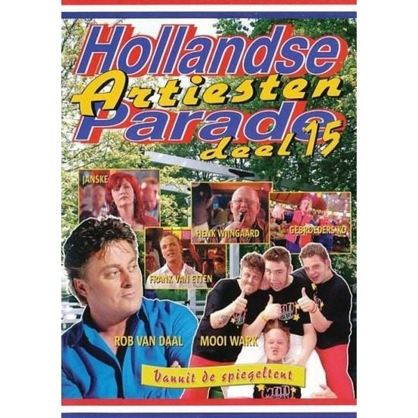 VARIOUS - HOLLANDSE ARTIESTEN PARADE 15 - dvd