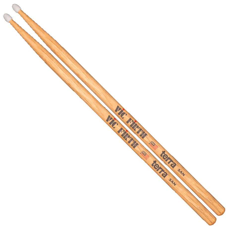 VIC FIRTH 5AN TERRA - DRUMSTOKKEN HICKORY NYLON TIP