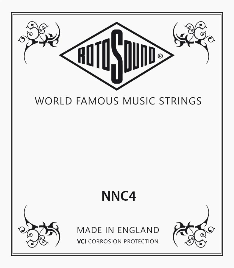 ROTOSOUND NNC4 SUPERIA - SNAAR NYLON D-4 BALL END