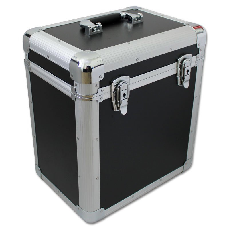 MMW 10008B - PLATENKOFFER 60 LP ZWART DJ
