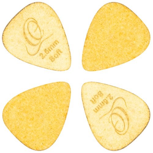 ORTEGA OGP-FTS FLEX TECH SOFT FELT 4-PACK - PLECTRUM VILT 3-LAAGS ZACHT 2.5MM