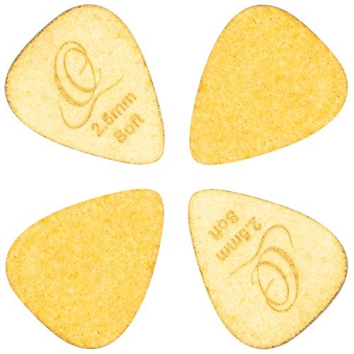 ORTEGA OGP-FTS FLEX TECH SOFT FELT 4-PACK - PLECTRUM VILT 3-LAAGS ZACHT 2.5MM