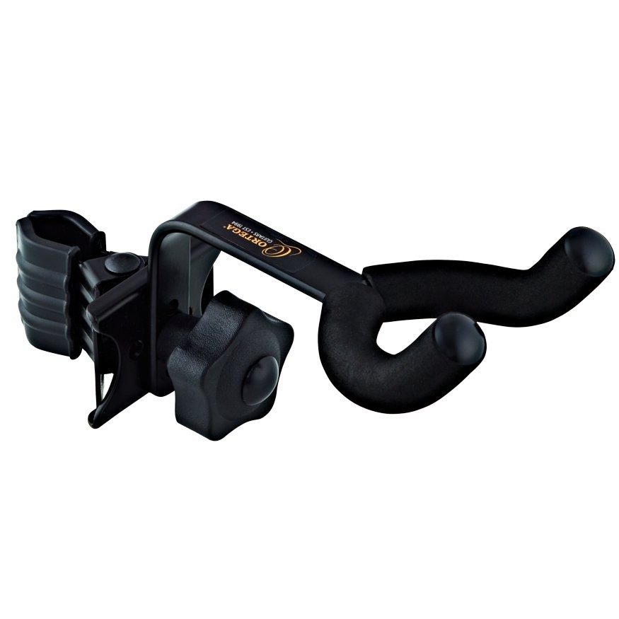 ORTEGA OMUH-BK MIC STAND MOUNT - HOUDER UKELELE + KLEM VOOR STATIEF