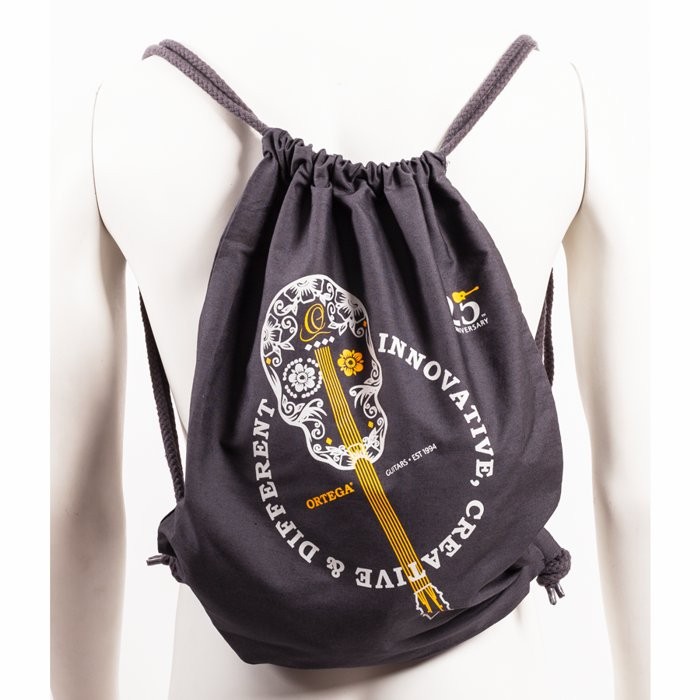 ORTEGA OGYMBAG-SK-CO - RUGTAS SPORT ANTRACIET SKULL LOGO 12 LITER