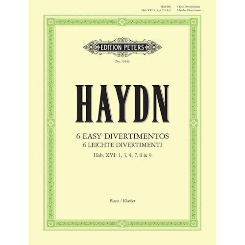 HAYDN, FRANZ JOSEPH - 6 LEICHTE DIVERTIMENTI - bladmuziek
