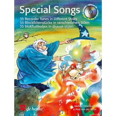 OLDENKAMP, MICHIEL - SPECIAL SONGS 35 BLOKFLUIT + CD