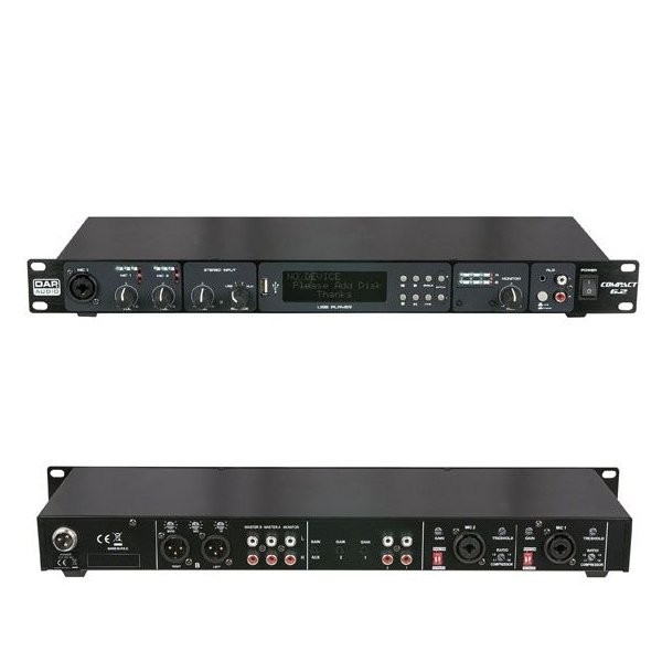 DAP COMPACT 6.2 1U MIXER