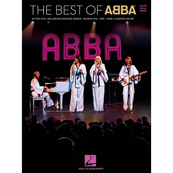 ABBA - THE BEST OF ABBA - PIANO, ZANG EN GITAAR - bladmuziek