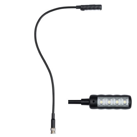 DAP-AUDIO GOOSELIGHT BNC - LAMP ZWANENHALS BAJONET 12V LED WIT