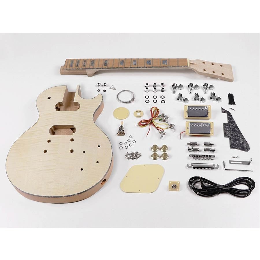 hoek Vloeibaar Automatisch BOSTON KIT-LP-45 - GITAAR BOUWPAKKET LES PAUL SET NECK